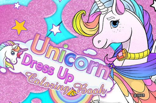 Unicorn Dress Up Coloring Book - Unleash Your Imagination with the Unicorn Dress Up Coloring Book