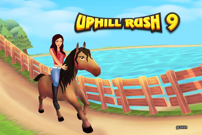 Uphill Rush 9 - Saddle Up for the Ultimate Horseback Racing Adventure!